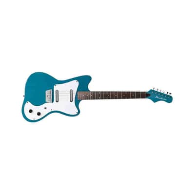 Danelectro D67-AQUA ‘67 DANO Series Offset Body Shape 6-String Electric Guitar image 4