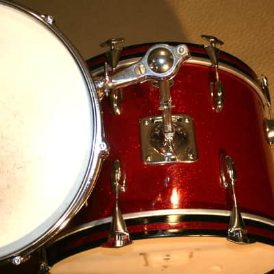 Vintage Niles Era Slingerland Drum set. 20, 13, 16. Late 60's early 70's. image 9