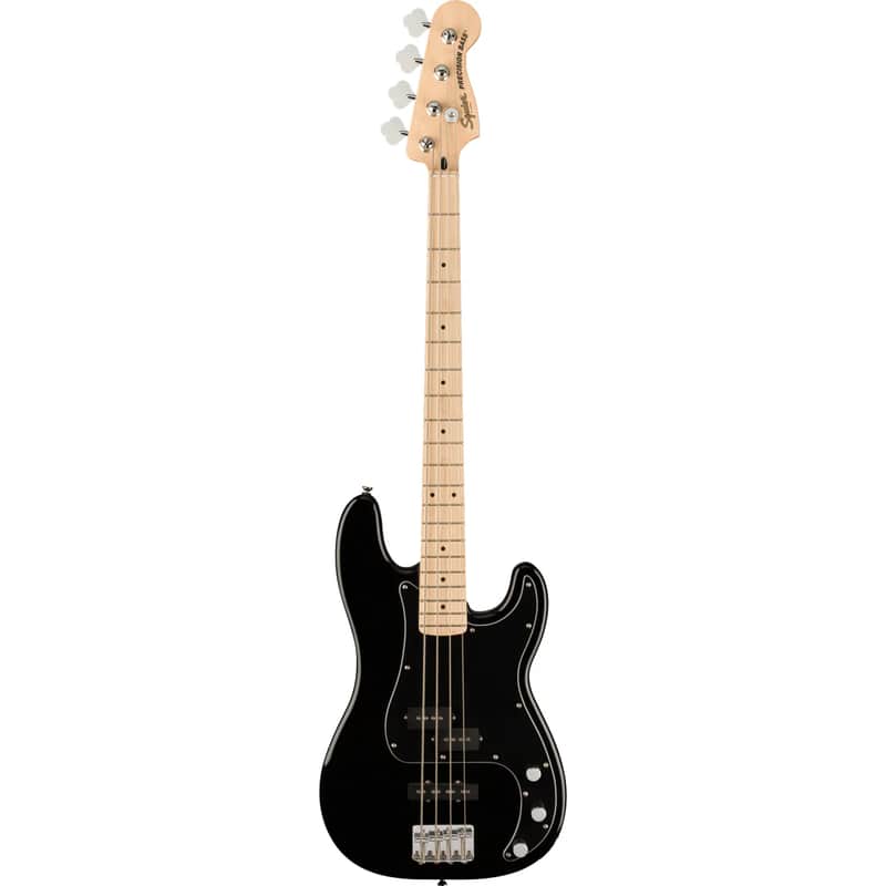 Squier Affinity Series Precision Bass PJ Maple Fingerboard Black - Black image 1