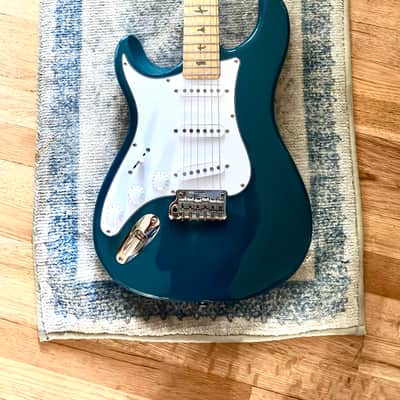 PRS SE Silver Sky Left-Handed 2024 - 2025 - Nylon Blue image 1