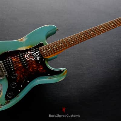 Fender Stratocaster Daphne blue Heavy Aged Relic image 3