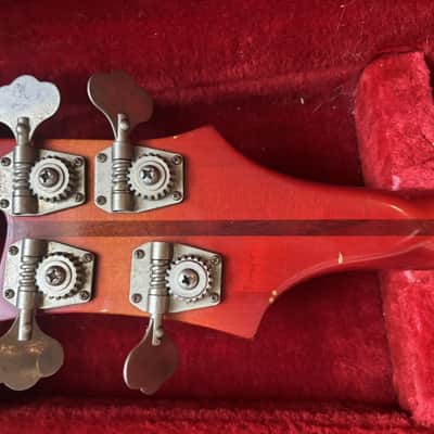 Rickenbacker 4001 - 1981 Serial - Fireglo Bass Guitar. Great shape w/ Original Case image 15