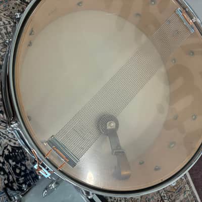 Walberg & Auge Perfection 4-Piece Drum Set, Snare - White Marine Pearl - Super Rare image 12