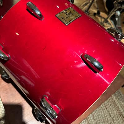 12x14 Pearl Pearlmaster mmx 90’s - Sequoia Red image 8