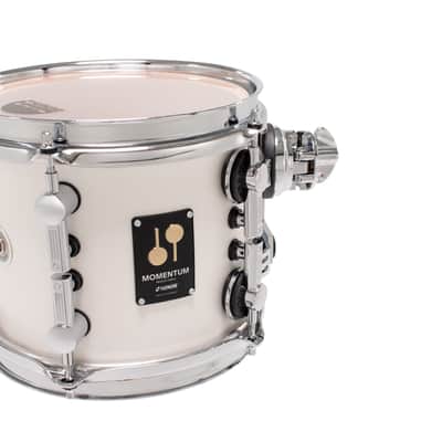 SONOR Momentum Beech Series 8x7" Satin Pure White Matte Lacquer Rack Tom Drum | Worldwide Ship | NEW | Authorized Dealer image 2