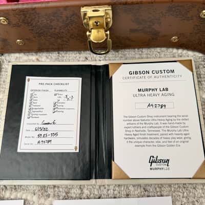 Gibson Custom Shop Murphy Lab '59 ES-335 Reissue Ultra Heavy Aged 2022 - Natural image 3