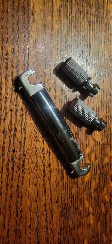 Gibson 55/74 Les Paul wrap around tailpiece 1974 - Chrome image 1