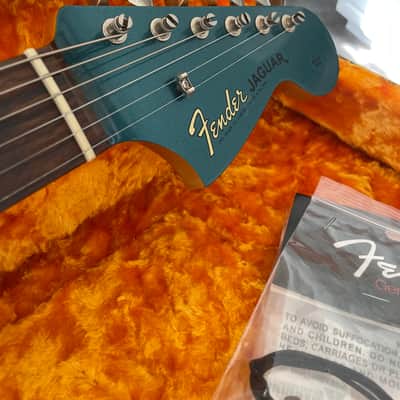 MJT Jaguar 2020 - Ocean Turquoise 60's Clone - John Frusciante Vibes Leslee onboard Seymour Duncan Fender parts Musikraft Neck image 4