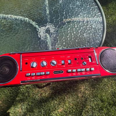 Sanyo W400 Rare Vintage Cassette Deck Boombox Serviced Warranty image 2