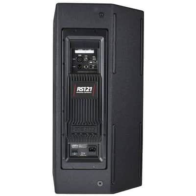 (2) EAW RS121 1500W 12″ Powered Loudspeaker, (2) EAW Covers, (2) Speaker Stands, (2) XLR Cables Bundle image 4