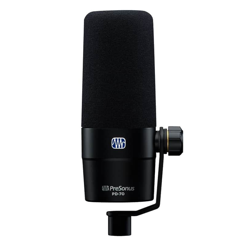 PreSonus PD-70 Broadcast Dynamic Microphone Black 2777300103 image 1