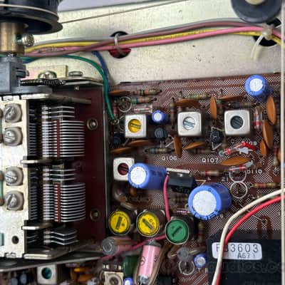 Vintage Morse 2500 Receiver - Fully Recapped & Serviced –Green VU Meters-1yr WRT image 20