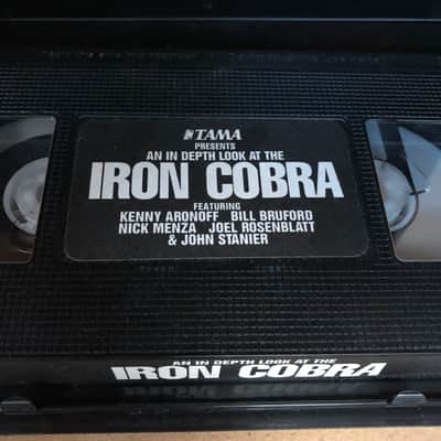 Tama Iron Cobra VHS 🥁 (Kenny Aronoff, Bill Bruford, Nick Menza, Joel Rosenblatt, and John Stanier) image 6