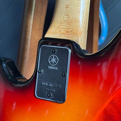 Yamaha SB-55 Bass 1975 Sunburst – Documented MIJ Vintage w/ Original Case & Papers image 10