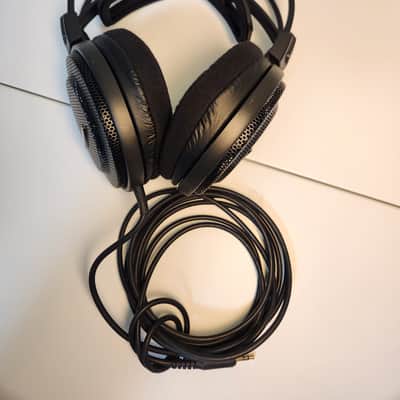 Audio-Technica ATH-AD500X Open Back Headphones - 48 Ohms 2012 - Present - Black image 2