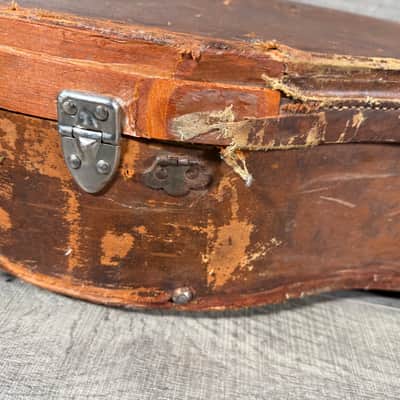 Gibson GEIB Brown Case for L-5s, L-7s, ES-350, 17" Models 1950 Era image 6
