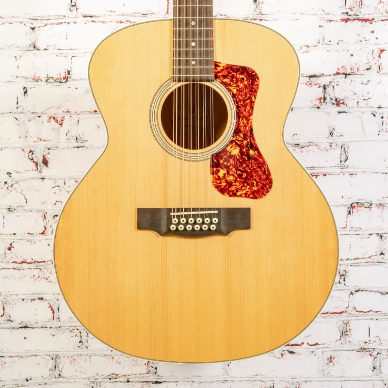Guild - F2512e - 12 String Acoustic Electric Guitar, Natural - w/Bag - x2055 - USED image 1