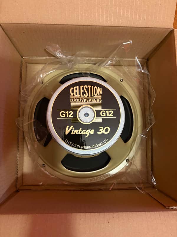 Celestion T3904 Vintage 30 12" 60W 16 Ohm Speaker 2010s - Black image 1