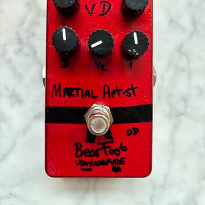 Bearfoot FX Dyna Red Distortion 2010s - Red image 1
