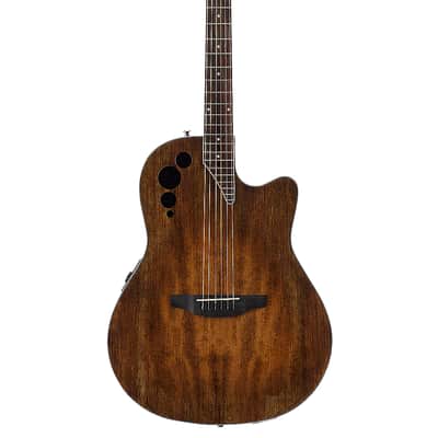 Ovation AE44II-VV Applause Elite Mid-Depth Mahogany Neck 6-String Acoustic-Electric Guitar w/Gig Bag image 2