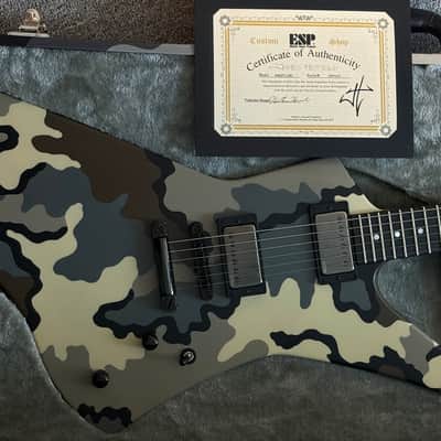 ESP Custom Shop Snakebyte Camo Satin James Hetfield ESP Signature Series aus meiner Sammlung: wie neu, ungespielt image 1