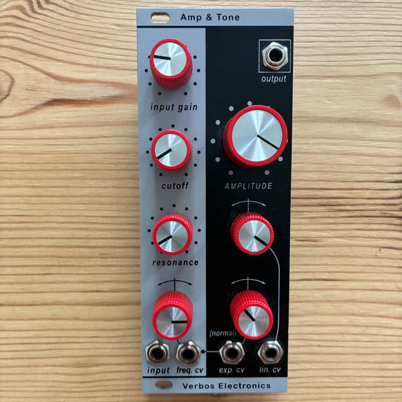 Verbos Electronics Amplitude & Tone Controller | ModularGrid
