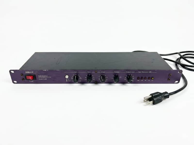 Ashly CL-50 Black Face Peak Detection Compressor Limiter VCA Made in USA image 1