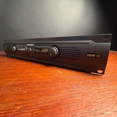 Samson Servo 300 Power Amp 2010s - Black image 3