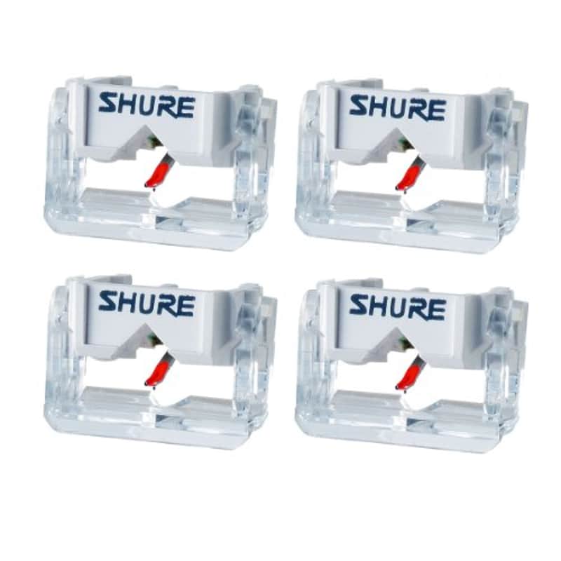 Shure 4-Pack N447 N44-7 Dj Replacement Stylus for M44-7 Cartridge (4-Pack) image 1