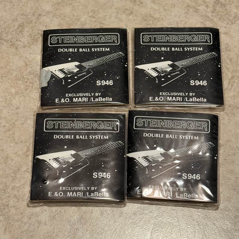 4 sets of Steinberger double ball system guitar strings image 1