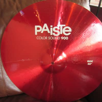 Paiste Color Sound 900 20" Ride Cymbal Red 1921620 image 1