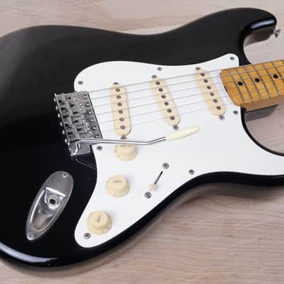 Squier SST-30 Stratocaster MIJ 1985 Black Vintage Fender Japan w/ Bag image 3