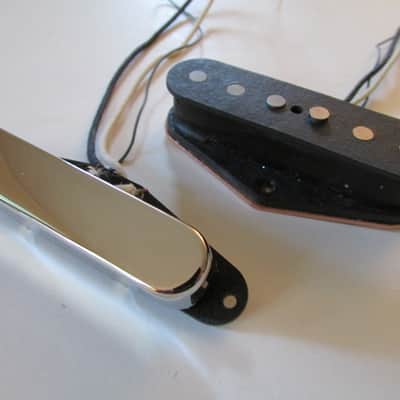 DiMarzio Muscle T Neck DP436CU & Bridge DP437BKU Pickup Set For Tele Open Box Mint! image 1