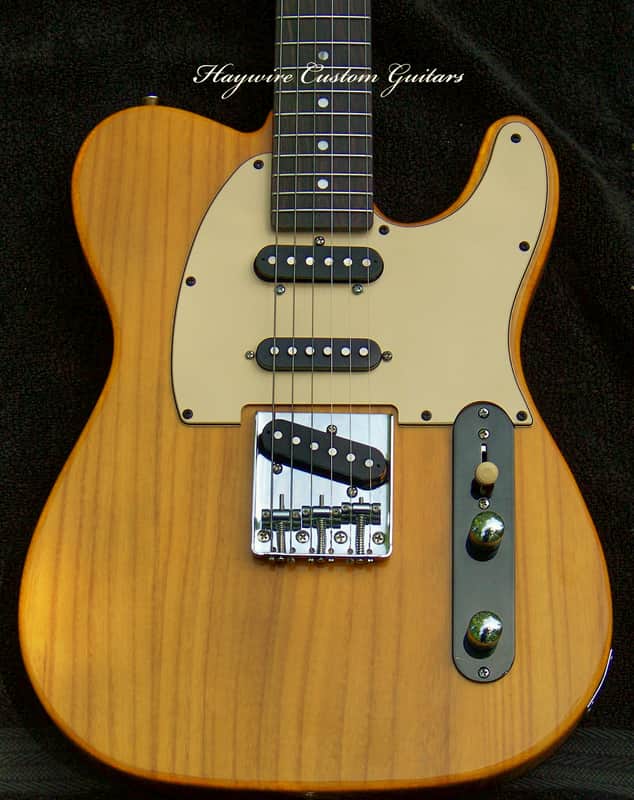 XX-Large 2" Wide(51mm) Neck+"Double Bridge" Nashville Configuration 6.2 lb. Guitar+ Ebony Neck +Bridge PU in Neck in Two Positions+Strat Middle Pickup+Treble-Bleed+ Grover 406C Locking Tuners + Leveled, Crowned+ Polished Frets +Low no buzz action! image 1