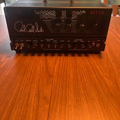 PRS MT 15 V1 Mark Tremonti Signature 2-Channel 15-Watt Guitar Amp Head 2018 - 2024 - Black image 1