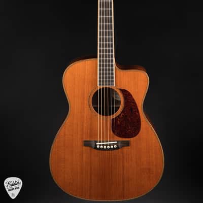 Bourgeois JOMC-T Fingerstyle Custom - Redwood & Cocobolo (2017) image 2