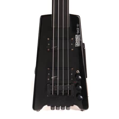 Hohner B2AFL Fretless Bass Black image 2