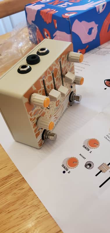 Old Blood Noise Endeavors Fault Overdrive / Distortion V2 2020 - Present - Graphic image 1