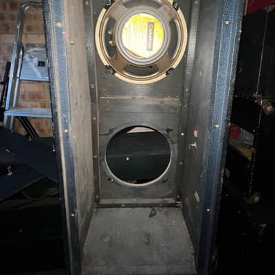 Vintage 1967 Park Marshall 2x12 Amplifier Cabinet Column Repairs Celestion T1221 image 17