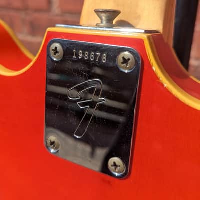 1967 Fender Coronado II with Rosewood Fretboard - Cherry Red image 13