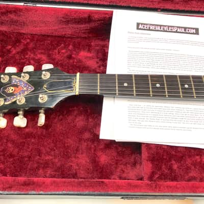 Gibson Kiss Ace Frehley Light Show Les Paul 1982 Black / Flashing Lights Hard Case image 3