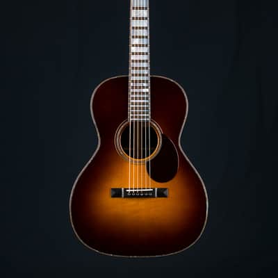 Santa Cruz H13 41 African Blackwood and Moon Spruce Sunburst Custom NEW image 2
