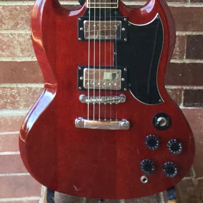 Samick 1995 Artist Series SG-450 Electric Guitar - Wine Red image 1