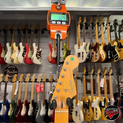 Squier Classic Vibe Stratocaster 40 Th Sonic Blue + Fender Tex Mex Pickups image 3