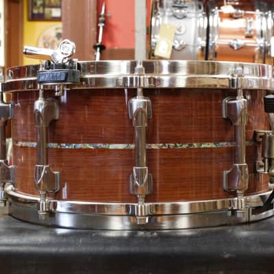 2000s Tama Starclassic Omnitune in Natural Bubinga 18x22 9x12 16x16 6.5x14 image 15