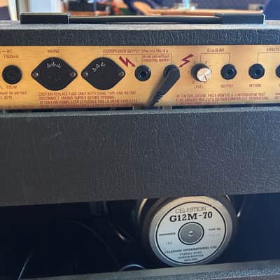 Marshall JCM 800 Lead Series Model 4210 50-Watt Master Volume 1x12" Combo 1980s - Black image 2