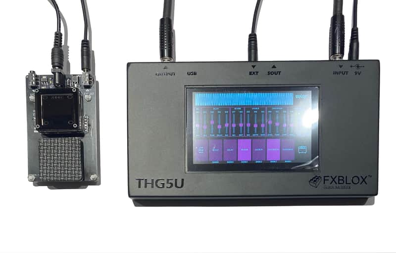 Guitar MultiEffect + 1 Foot Padel OD DS Chorus Reverb Delay Boost AmpSimu with USB Record Interface image 1
