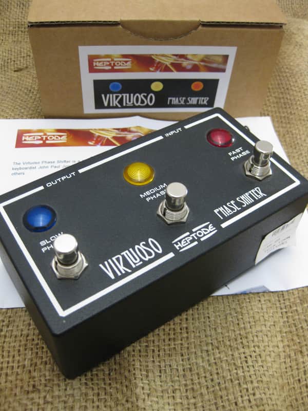 NEW Heptode Virtuoso Phase Shifter Pedal, Phaser, Maestro image 1