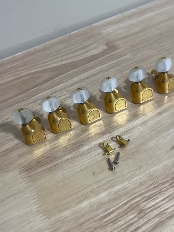 Fender Schaller  XGE-1G 1980-1990 Gold Tuners SRV Mayer RARE image 1
