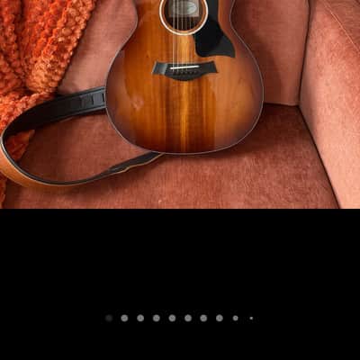 Taylor 224ce-K DLX 2018 - Present - Shaded Edgeburst image 1